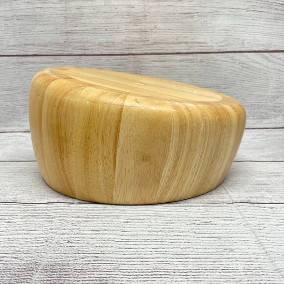 Dansk Graves Studio Wood Slope Salad Bowl - Picture 8 of 11